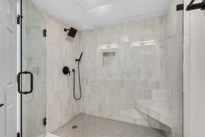 Shower, towels