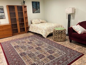 1 chambre, fer et planche à repasser, Wi-Fi, draps fournis