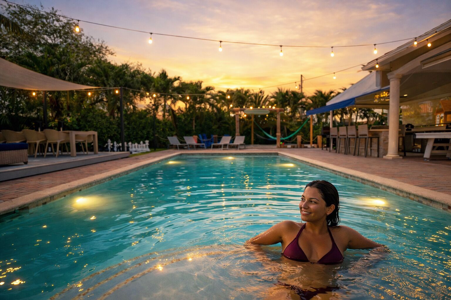 Outdoor pool