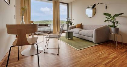 homie stay Architektenapartments im Grünen mit Blick auf die Würzburger Innenstadt