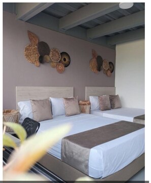 1 habitación y ropa de cama 