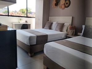 1 habitación y ropa de cama 