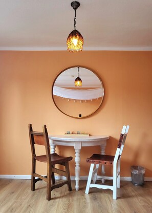 Interior - Apartment for 10 people in the guest house on the Weser cycle path (Hann. Münden)