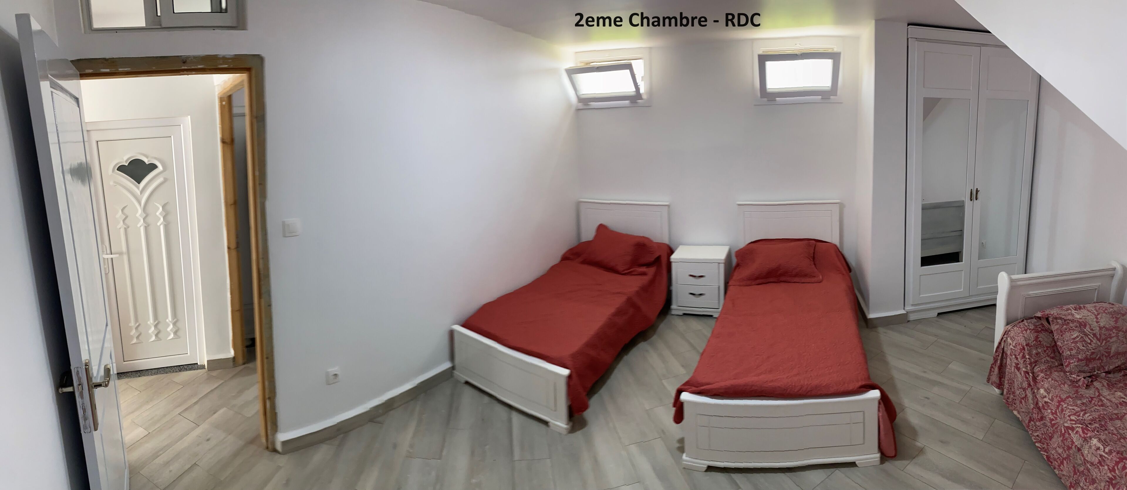 3 slaapkamers, beddengoed