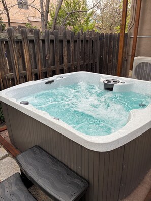 Udendørs spabad