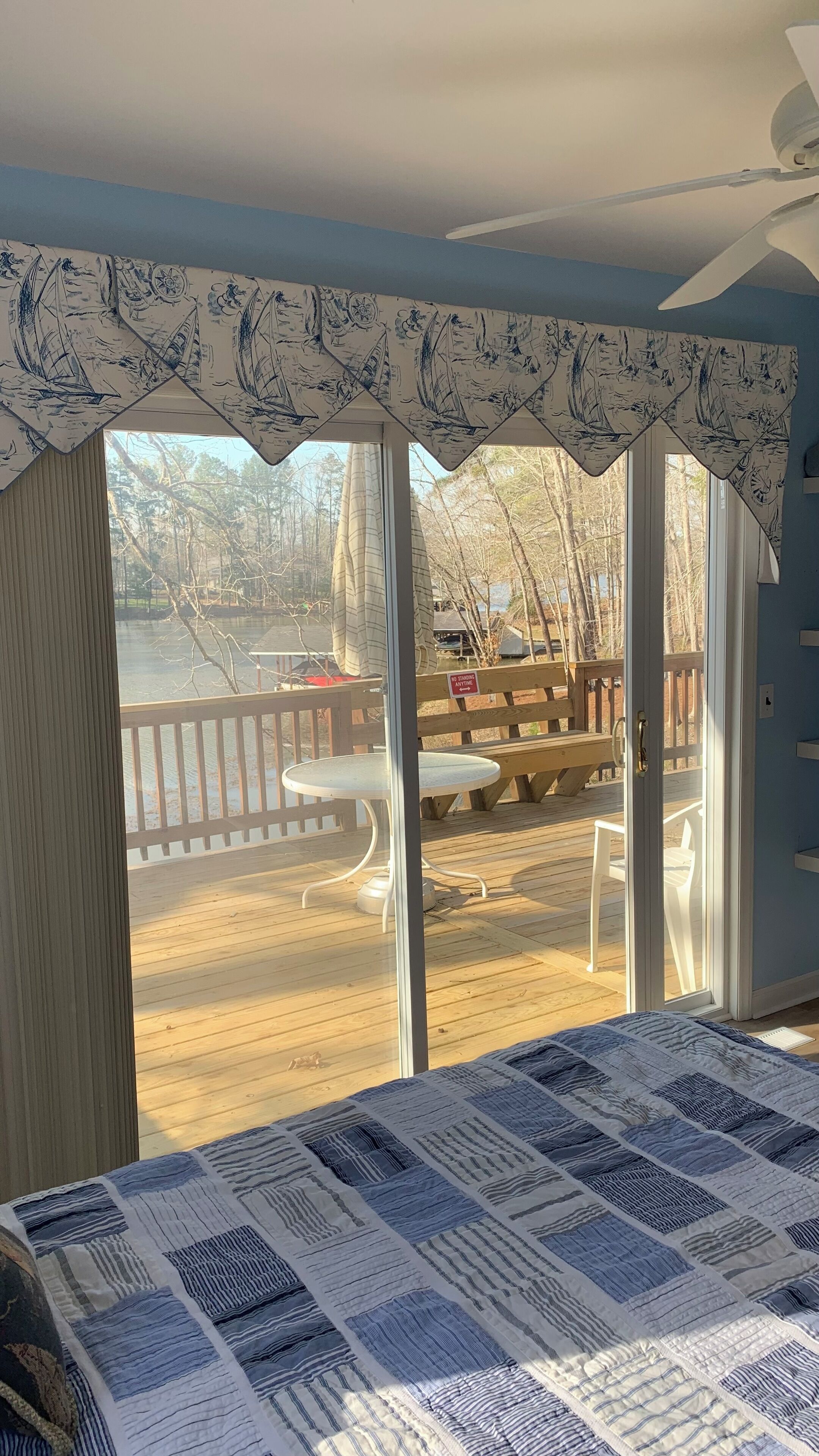 View from main bedroom.