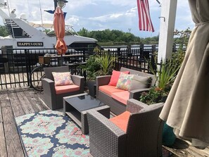 Terrace/patio - Riverwalk Sunsets - On the Water (Wilmington)