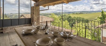 Appartement in Monforte D'alba met 1 slaapkamers 4 personen