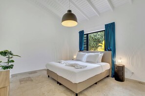 3 bedrooms, iron/ironing board, free WiFi, bed sheets - Villa Brosse with private pool (Kralendijk)