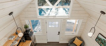 Perfect for two, this cozy retreat offers all you need for an Eklutna Valley getaway