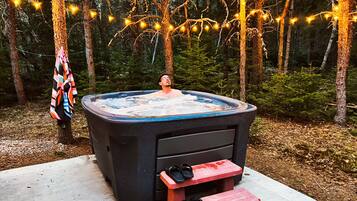 Baignoire à remous extérieure