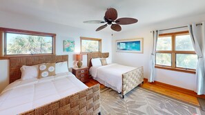 2 bedrooms, iron/ironing board, free WiFi, bed sheets - A Gift from the Sea- Gulf front home (St. George Island)