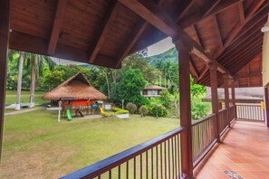 Deluxe Cabin, 2 Bedrooms, Balcony, Pool View | Balcony - La Selva Hotel San Jeronimo (San Jerónimo)