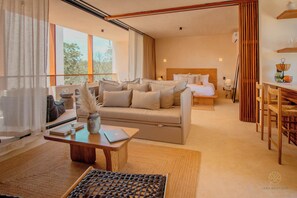 Superior Apartment, 2 Bedrooms, Private Pool, Pool View | Ruang tamu | TV Pintar, Netflix, perkhidmatan penstriman 