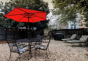 Udendørs spisemuligheder