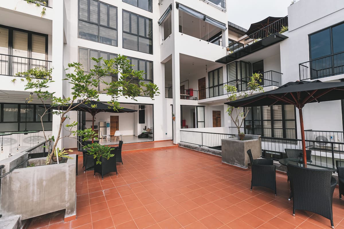 Luxury Apartment, 1 Bedroom, City View | Terrace/patio