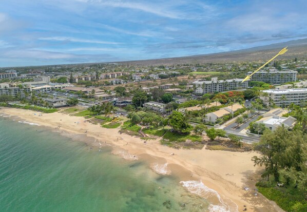 サンラウンジャー、ビーチタオル