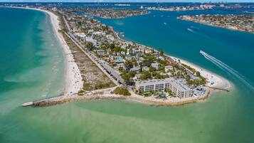 Sun loungers, beach towels
