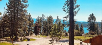 The Mill House at Elk Ridge Village cabin 301A with views of Flathead Lake & 🏔️