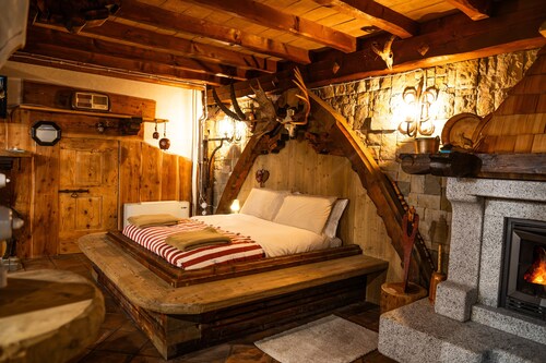 Studio 'Alfio's Alpen Suite' mit Gemeinschaftsgarten und Wi-Fi