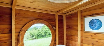 Null 'Cabane Aux Étoiles' with Shared Terrace and Private Garden