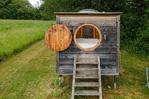 Null 'Cabane Aux Étoiles' avec terrasse partagée et jardin privé