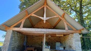 Enceinte de l’hébergement