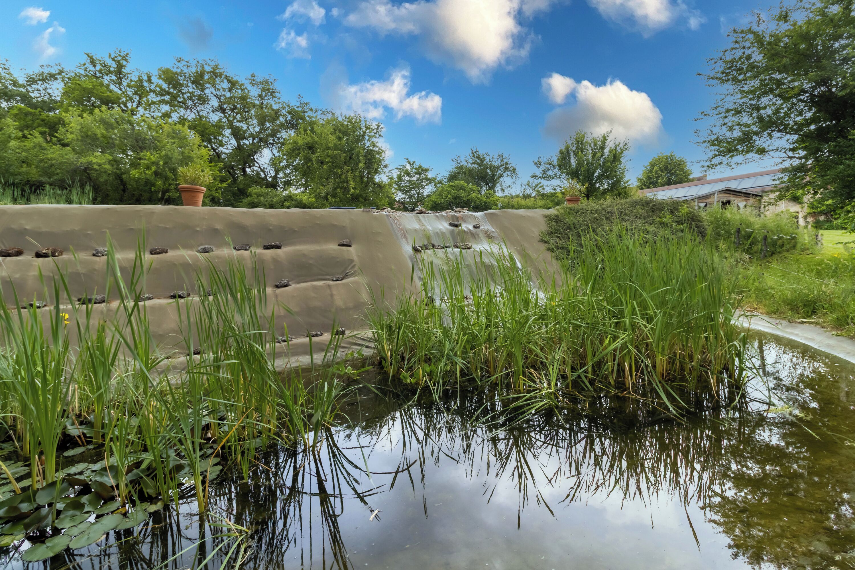 Enceinte de l’hébergement