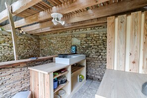 Interior - Eco-Chic Glamping Tent with Natural Pool at Le Domaine de la Salamandre (Auriac-du-Périgord)