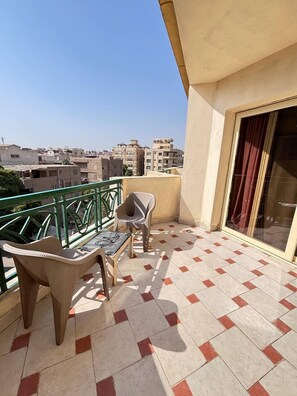 Terrace/patio -  Elite Pyramids View Inn (Giza)