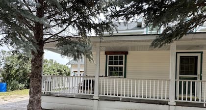 Bungalow cabin along the Yellowstone River in Eastern Montana.