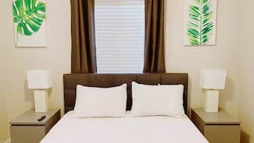 2 chambres, fer et planche Ă repasser, draps fournis