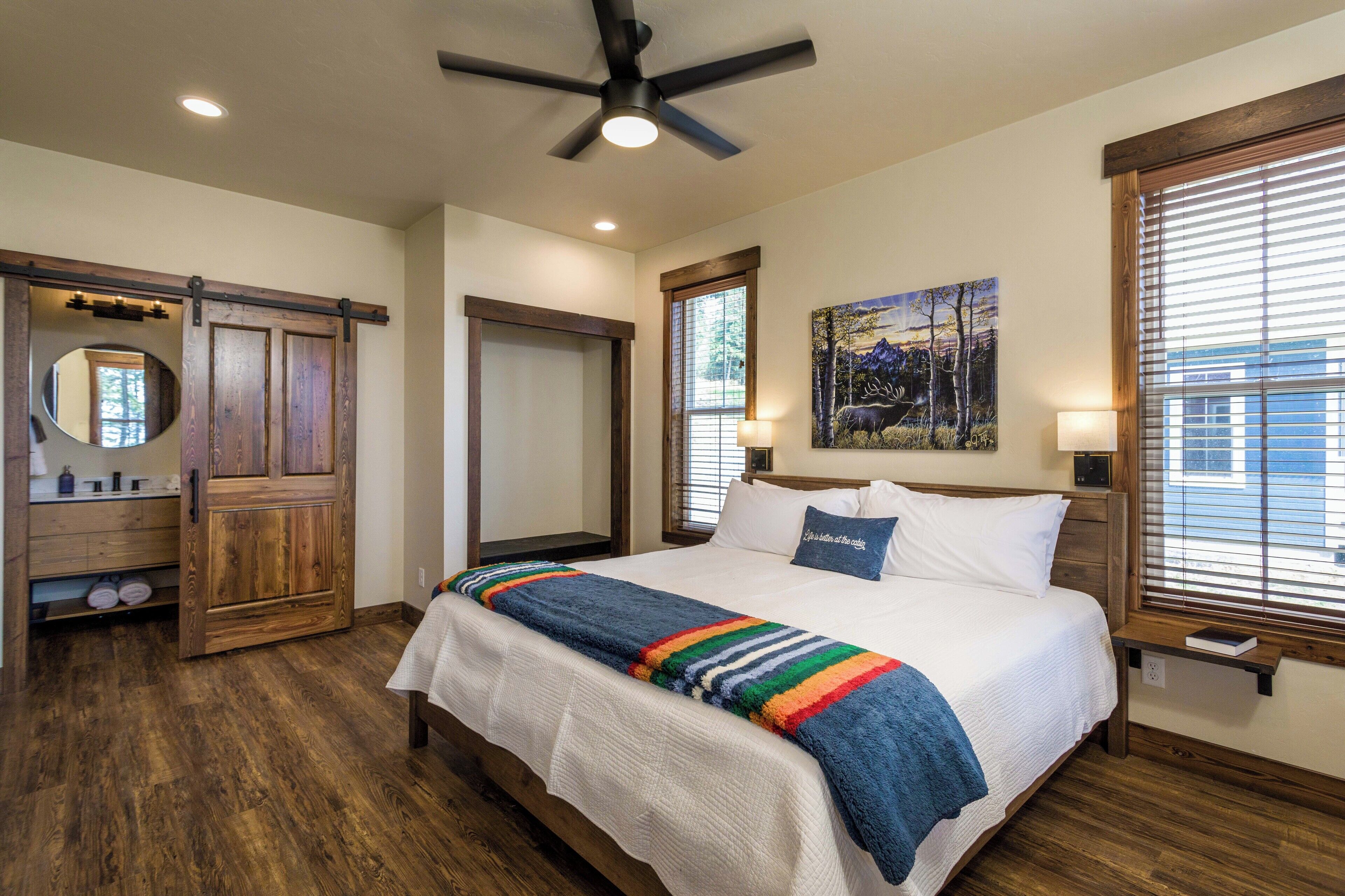 1 多间卧室、熨斗/熨衣板、免费 WiFi、床单