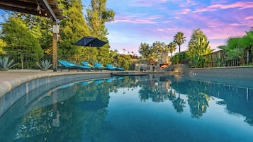 Una piscina climatizada