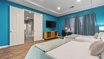 5 chambres, bureau, fer et planche à repasser, Wi-Fi gratuit