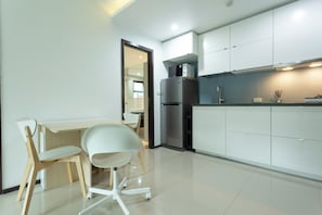 Condo, Pool View | In-room dining