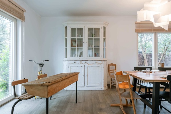 Living room with table and chair