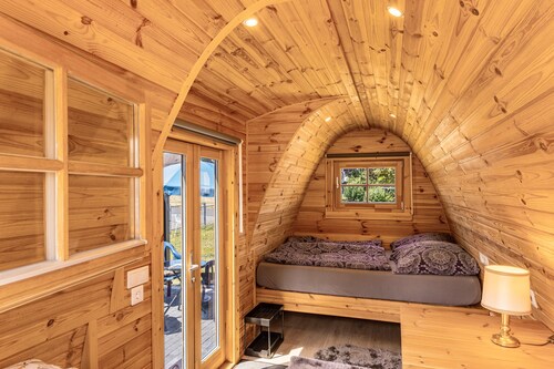 'Campingpod Auf Der Alpakawiese' with Private Terrace and Private Garden