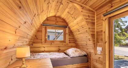 'Campingpod Auf Der Alpakawiese' mit Privatterrasse und Privatem Garten
