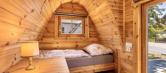 'Campingpod Auf Der Alpakawiese' avec terrasse privée et jardin privé