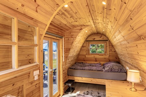 'Campingpod Auf Der Alpakawiese' with Private Terrace and Private Garden