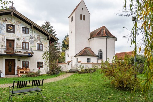 Apartment 'Ferienwohnung Hobmaier' with Mountain View, Shared Garden and Wi-Fi