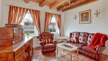 TV, fireplace, DVD player