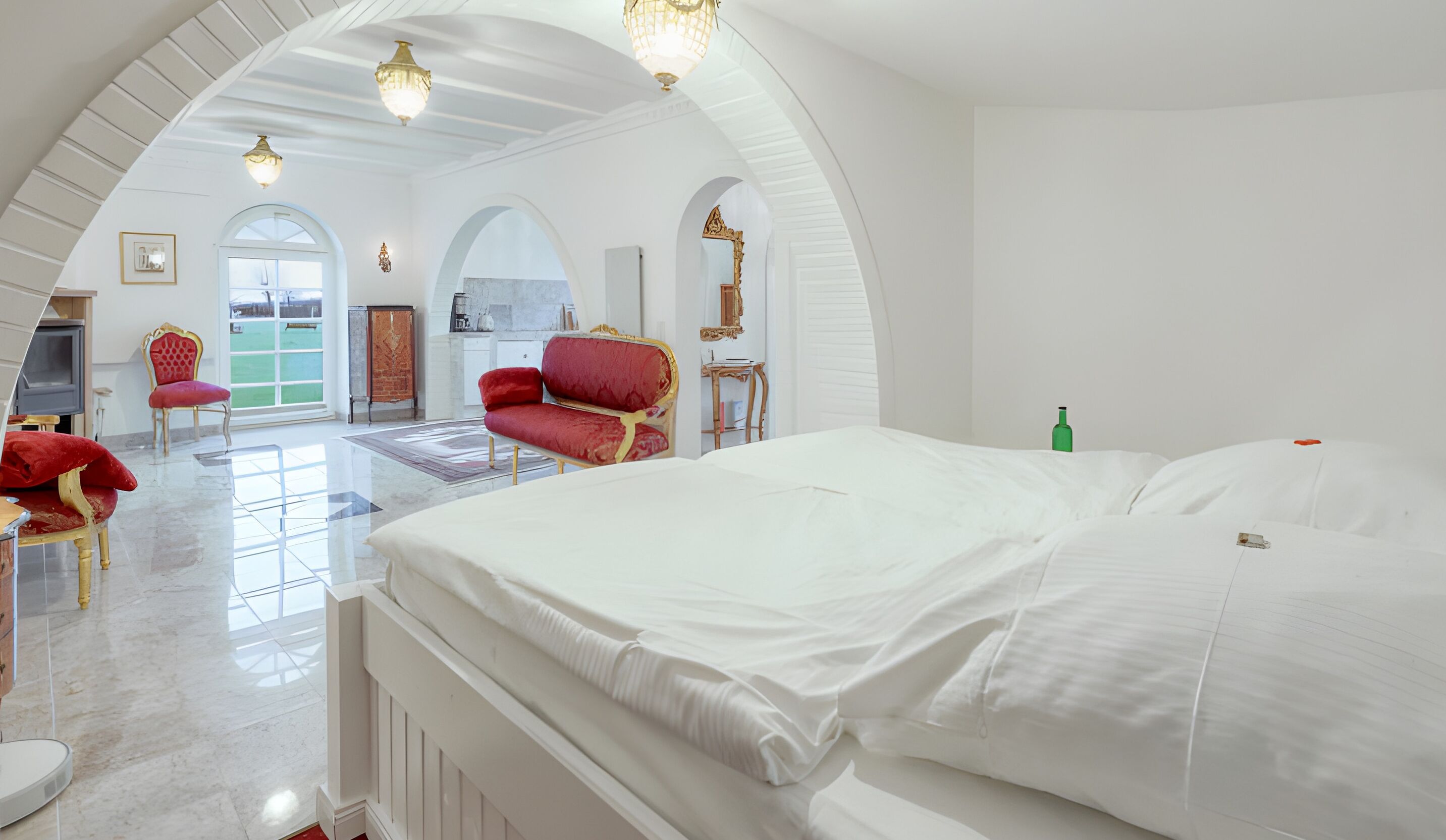 1 Schlafzimmer, Bügeleisen/Bügelbrett, kostenloses WLAN, Bettwäsche