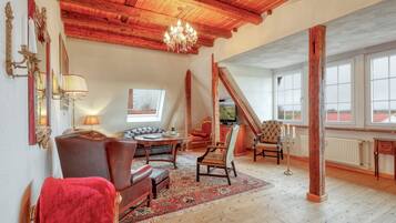 TV, DVD player, stereo