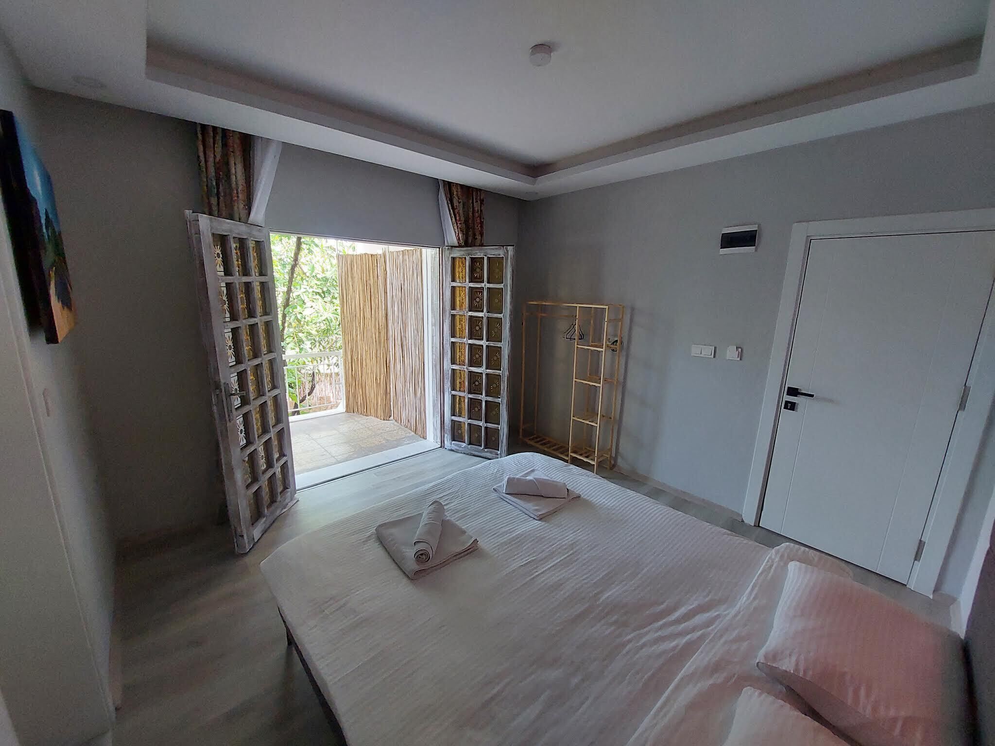 Design-Zimmer, 1 Queen-Bett, am Strand | Bettwäsche aus ägyptischer Baumwolle, hochwertige Bettwaren