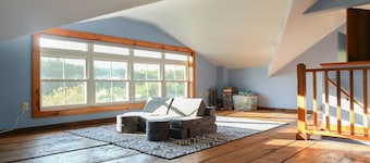 Step Back in Time with Modern Comforts: Historic 1820s Farmhouse on Wade Pond