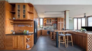 Villa, Pool View | Private kitchen | Fridge, microwave, oven, coffee/tea maker - Ocean Forest Villa (Pecatu)