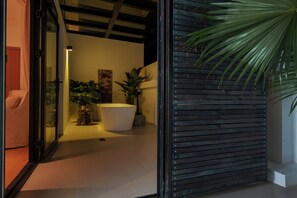 Habitació de luxe, vistes al pati | Terrassa o pati