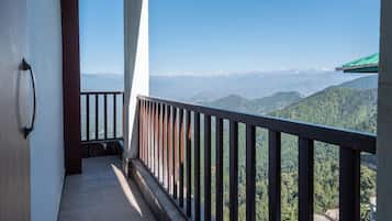 Habitació doble Gallery, balcó, vistes a la vall | Balcó